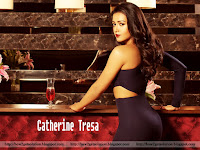 amature catherine tresa wallpaper hd, fiery catherine taresa posing hot in bear bar