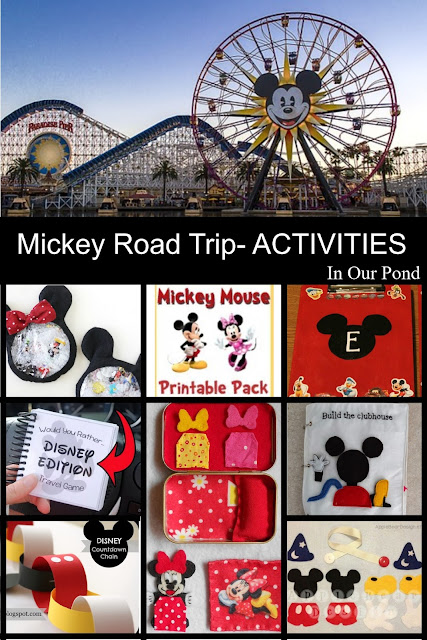 How to Plan a Mickey Mouse Themed Road Trip- a Tutorial from In Our Pond