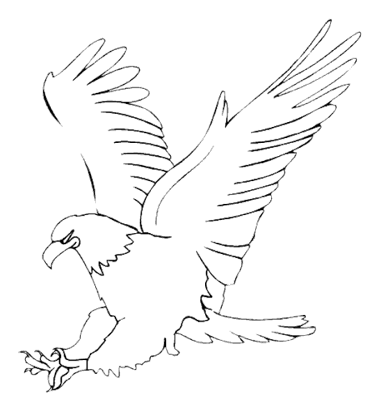 Pin Eagle-coloring-pictures on Pinterest