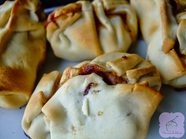 Petits chaussons à la banane et à la cannelle