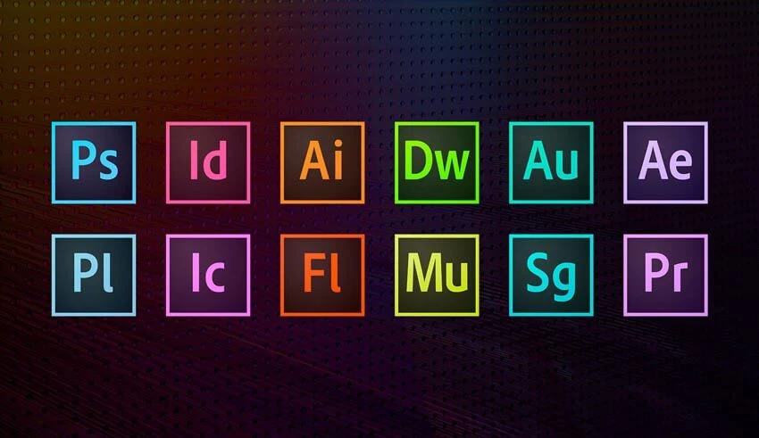 قائمة برامج شركة Adobe جميعها