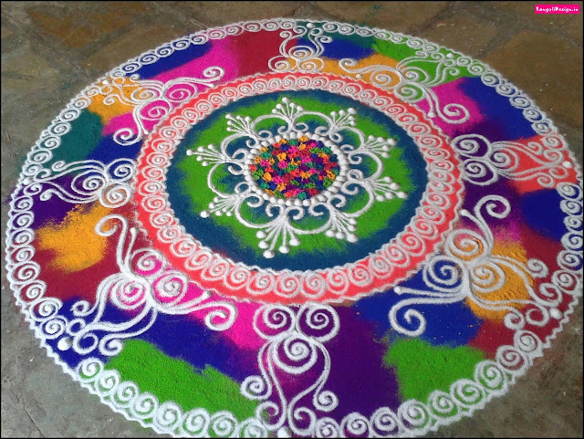 Special Diwali Rangoli Images 2016