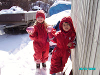 Melissa & Therese found the eggs