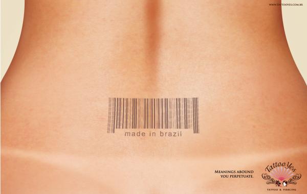 Barcode tattoo