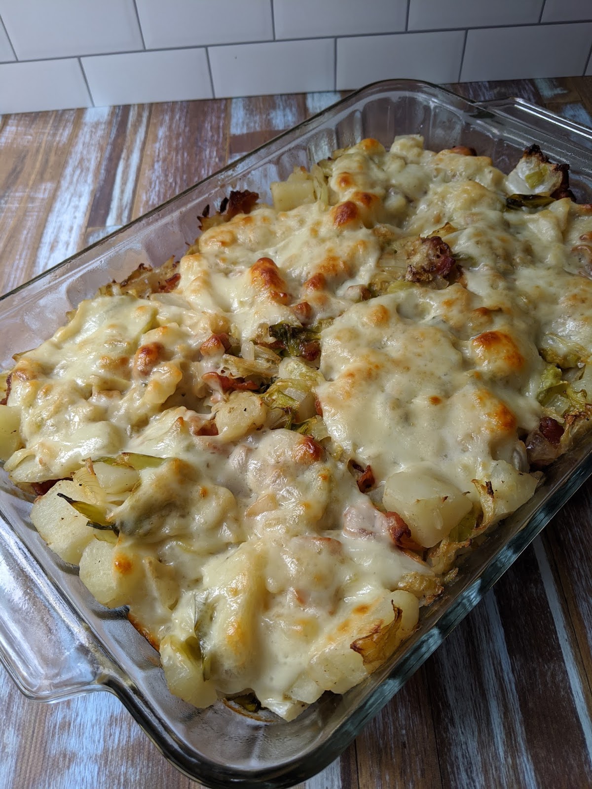 Kapusta Casserole - Polish Cabbage, Potato, and Bacon Bake ...