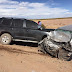 Vehículo del gobernador de Oruro choca de frente, hay 3 muertos