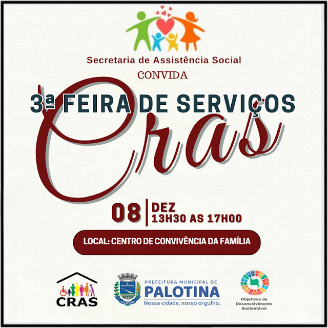 Palotina promove 3ª Feira de Serviços do CRAS