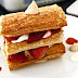 Roasted Strawberry Napoleon with Orange Pastry Cream