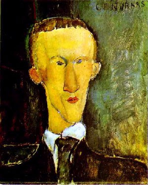 Ritratto di Blaise - Portrait of Blaise, by Modigliani