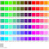 Most used web color for blog by blogger