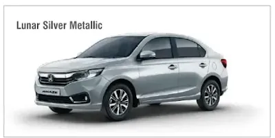 Lunar Silver Metallic Honda Amaze