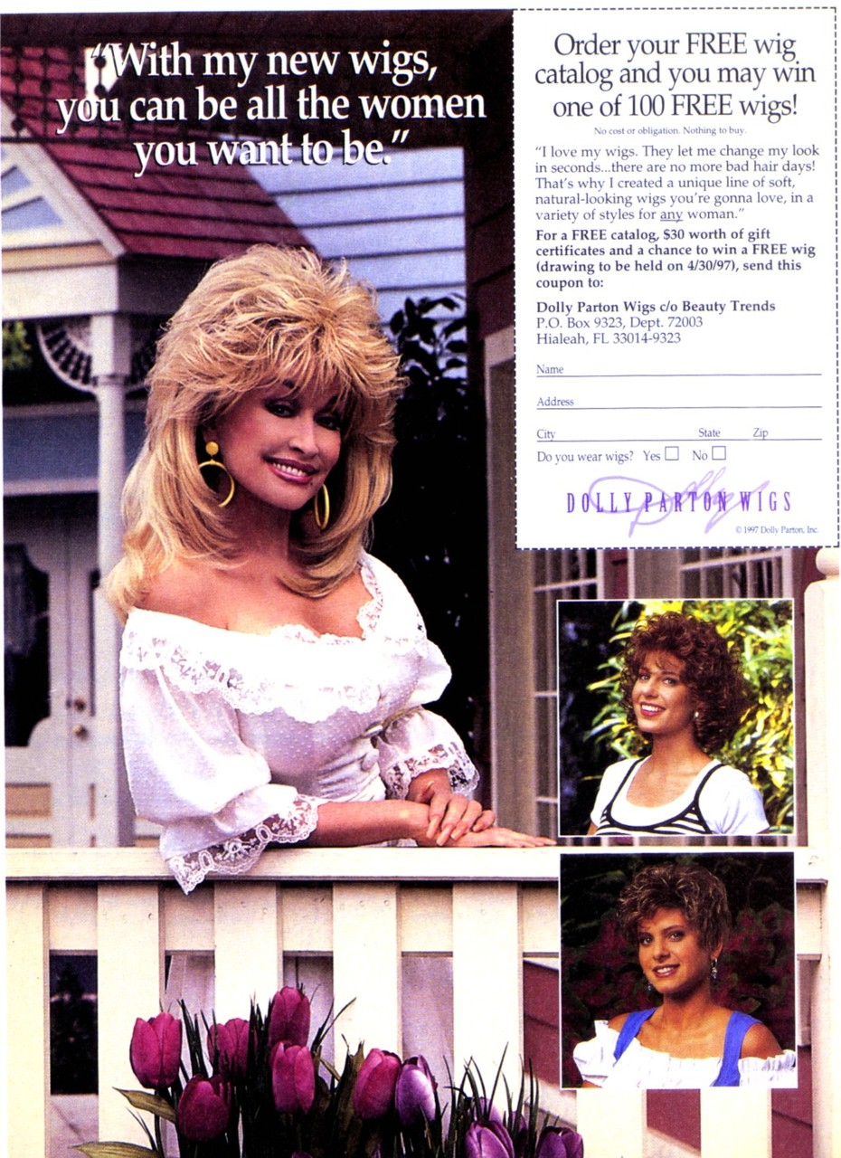 dolly parton wigs