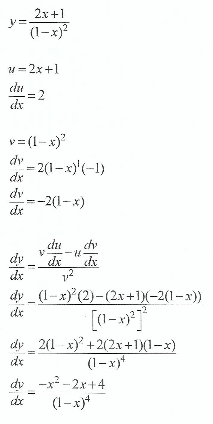 Matematik Tambahan: Pembezaan