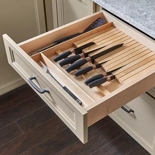 drawer knife holder