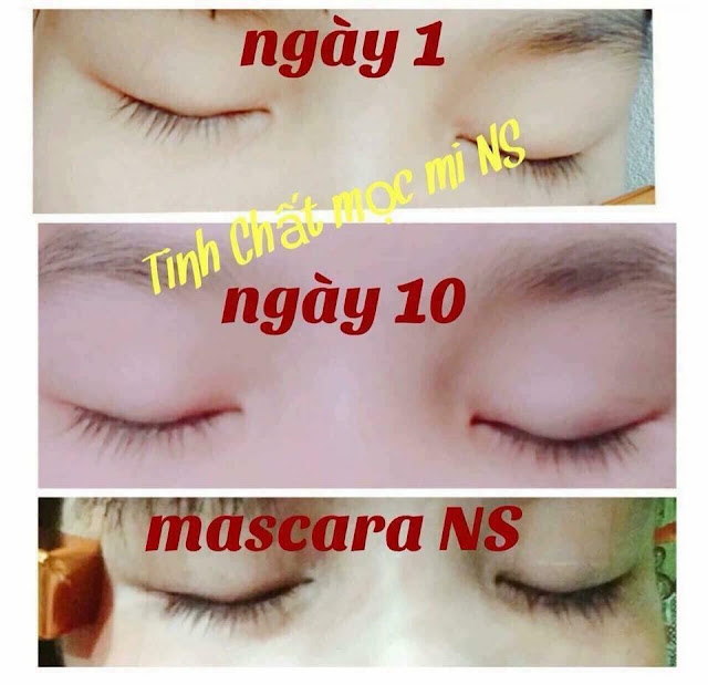 380k - Tinh chất mọc mi NS - Hoài Thương Organic