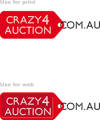 Corporate Logo Design - Crazy4Auction.com.au