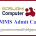 NMMS Admit Card - NMMS Scholarship Exam 2021 : NMMSS परीक्षा सत्र 2020-21 26 सितम्बर 2021 को, प्रवेश पत्र डाउनलोड कीजिए