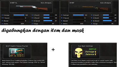 One Hit Shotgun Putar (M1887)  di Pointblank Online Indonesia