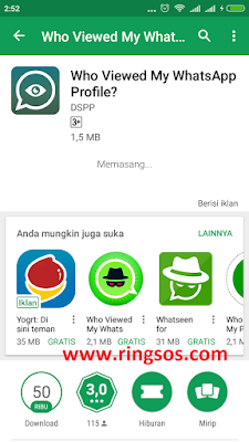 cara mengetahui siapa yang melihat profil whatsapp kita 