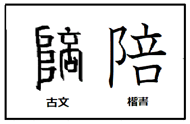 漢字考古学の道 漢字の由来と成り立ちから人間社会の歴史を遡る 漢字の 部と陪 の違いは 漢字の成り立ちは同じなのにどうして意味が違うの
