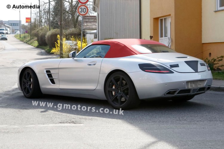 The presentation of the SLS AMG Roadster is imminent since the announcement