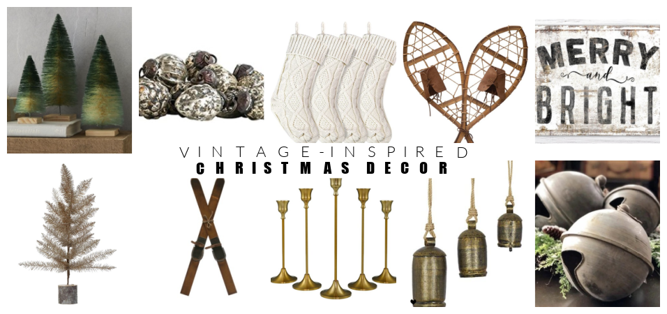 vintage-inspired Christmas decor