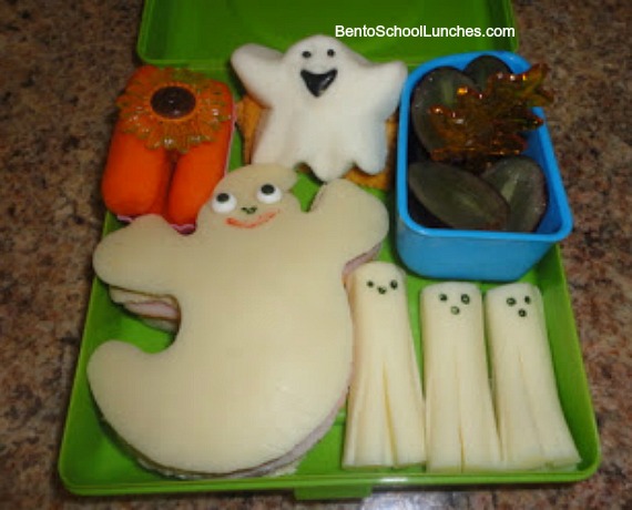 How To Cut String Cheese Ghosts For Halloween