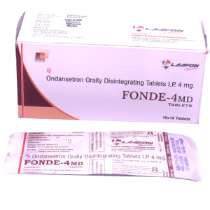 Ondansetron mouth dissolving tablet | Fonde-4 MD Tablet