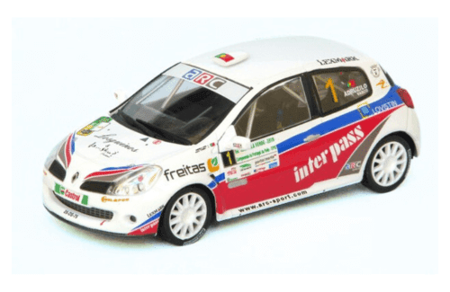 collection la passion du rallye, renault clio r3 1:43 adruzilo lopes