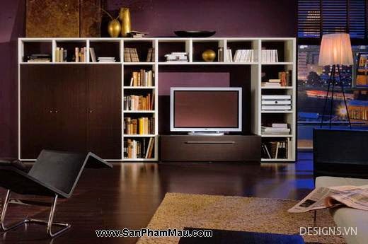 Các mẫu thiết kế nội thất phòng đọc sách P1-18