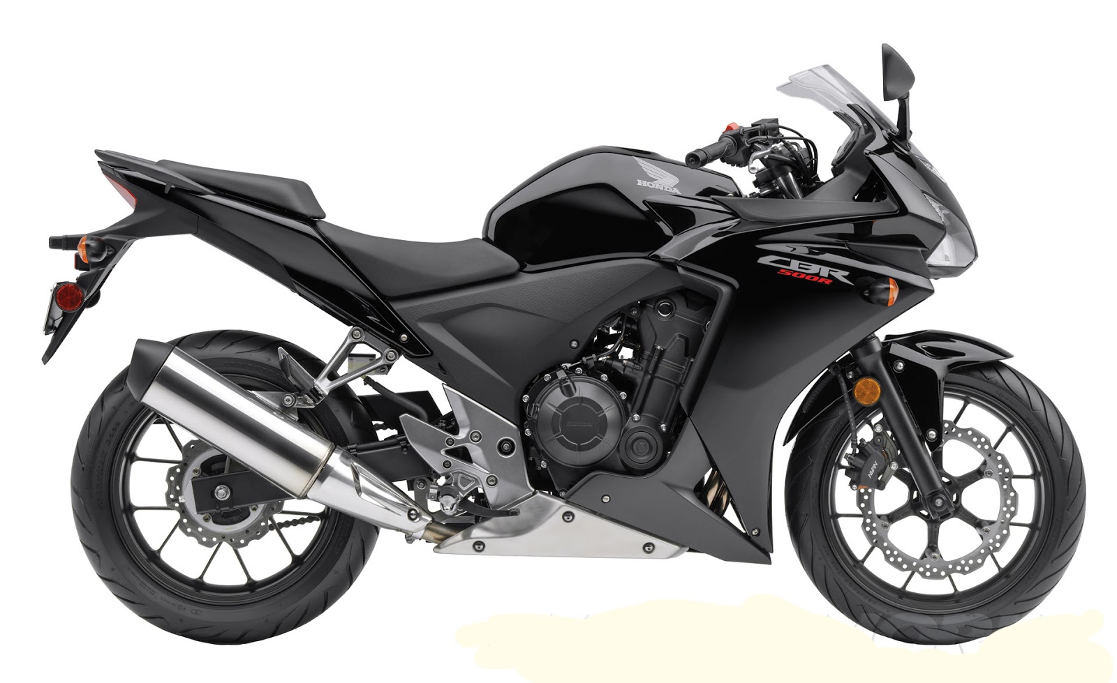 all black honda motorcycle Check Photo2013 Honda CBR500R