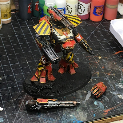 Legio Ignatum Reaver for Adeptus Titanicus WIP