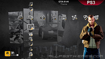 GTA IV ps3 themes