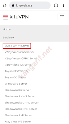 klik ssh & ovpn server