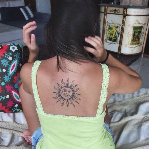 Tatuajes del Sol y la Luna