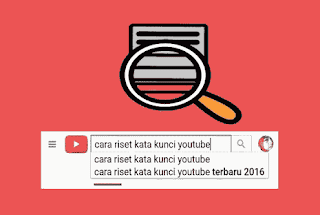 Cara riset keyword atau kata kunci video youtube