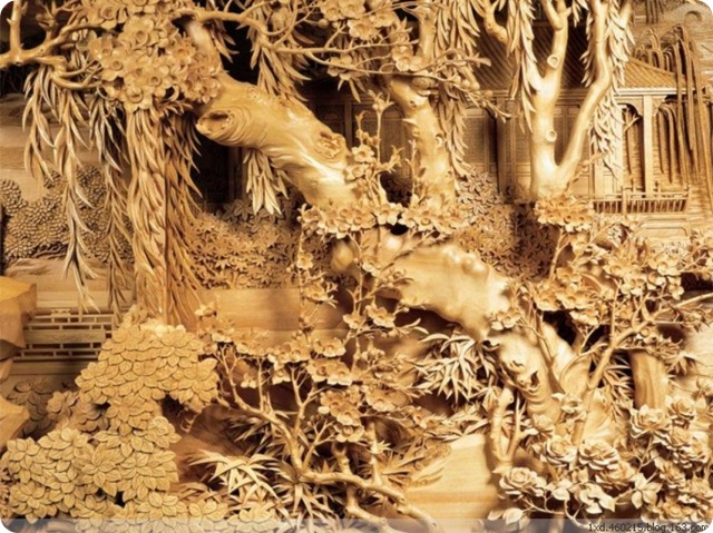 Zheng Chunhui's stunning wood sculpture-3