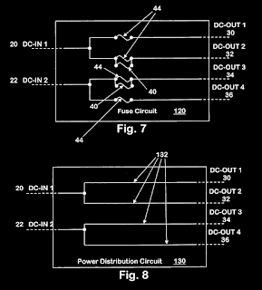 US Patent 7223129 - Vehicle power system with wire size adapter