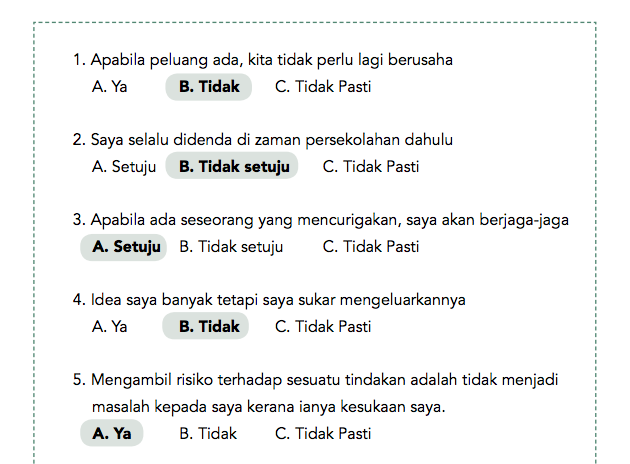 Contoh Soalan Ujian Psikometrik Separa Perubatan - Tersoal m