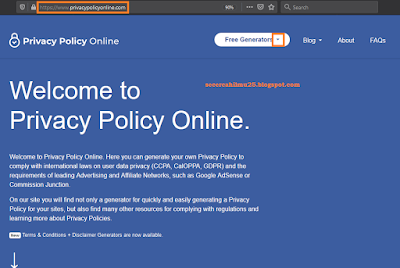 Panduan Membuat Privacy Policy Blog 2020