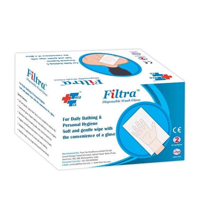 Filtra 4-Ply Ear Loop Surgical Face Mask - Blue 50 Pcs