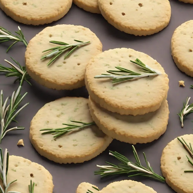 Rosemary Shortbread Cookies: Whispers of Rosemary