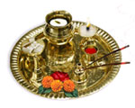 Aarti Thali with all the necessary things