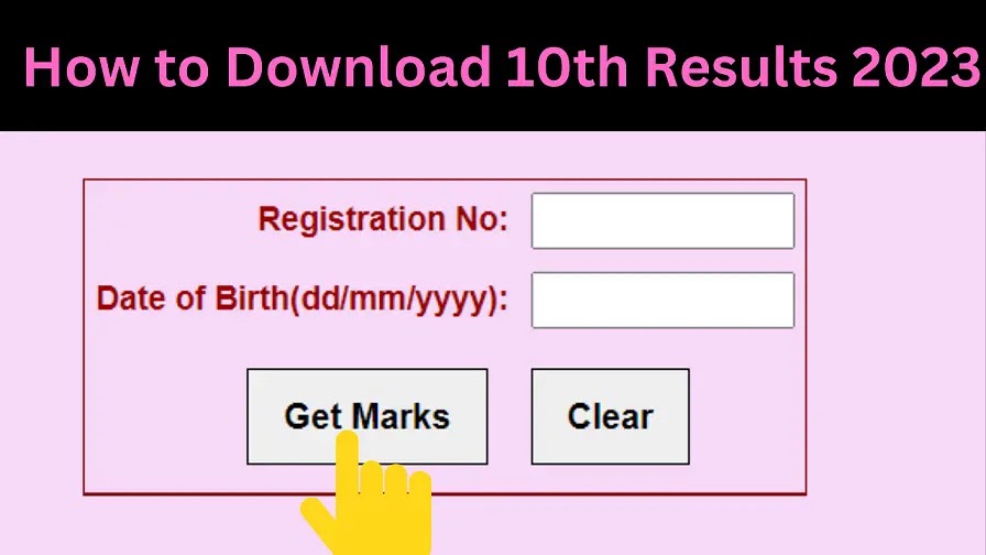 How to Download 10th Results 2023