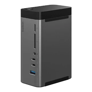 What is the Belkin USB-C 11-in-1 Pro GaN Dock (150W)? Is the Belkin USB-C 11-in-1 dock compatible with MacBooks? How many ports does the Belkin 11-in-1 GaN dock have? Does the Belkin USB-C dock support dual 4K displays? What is GaN technology in Belkin USB-C docking stations?