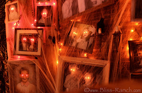 DIY creepy Halloween Portraits, Bliss-Ranch.com