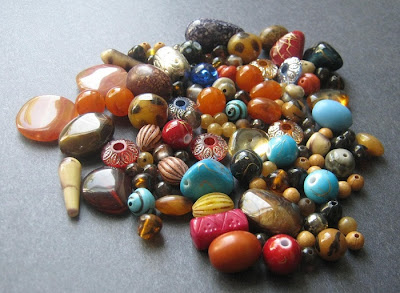 Exotic Acrylic Bead Mix