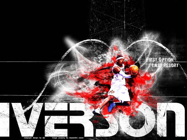 nba allen iverson wallpaper. Top NBA Wallpapers: Allen