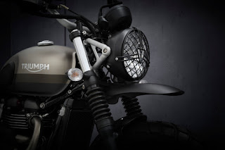 Triumph Street Scrambler Sandstorm Edition (2021) Front Side Detail