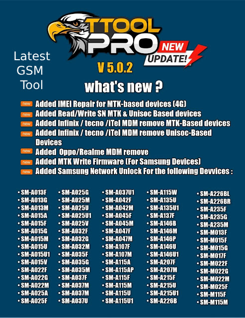 Download T Tool Pro New Update V5.0.2 Latest GSM Tool